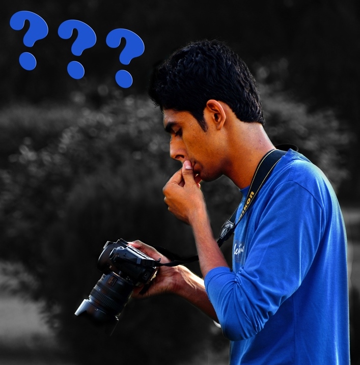 A photograph is not made in the camera, but behind it.